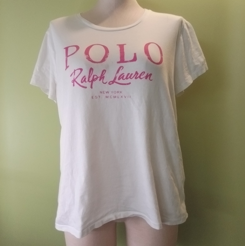 White Ralph Polo Lauren T-shirt